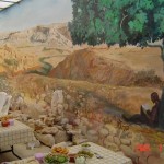 Ha-MaKoM Under the Figtree -mural by Baruch Maayan