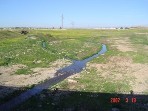 Wadi Hebron Converging with Wadi Beer Sheva