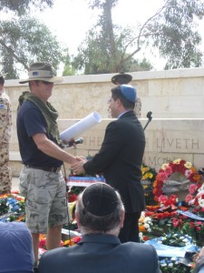 Major Wayne and Mayor Ruvik