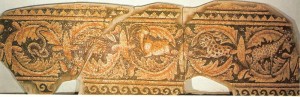 Mosaics from one of the churches