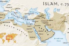 8-Islamic-Empire-at-its-height-750AD